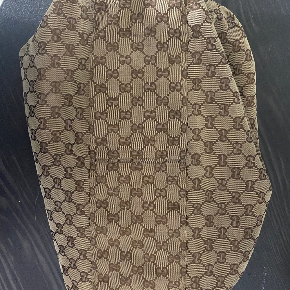 Gucci Brown Monogram Tote Bag - Picture 2 of 7